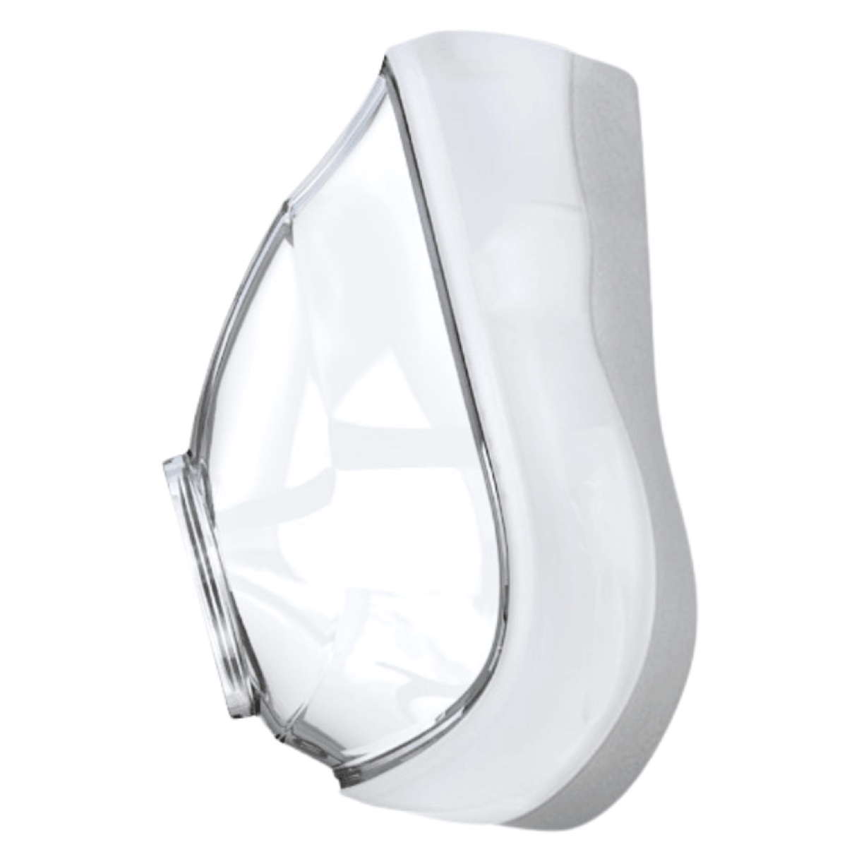 Cojín de espuma memory foam de la mascarilla ResMed AirTouch F20 en perfil