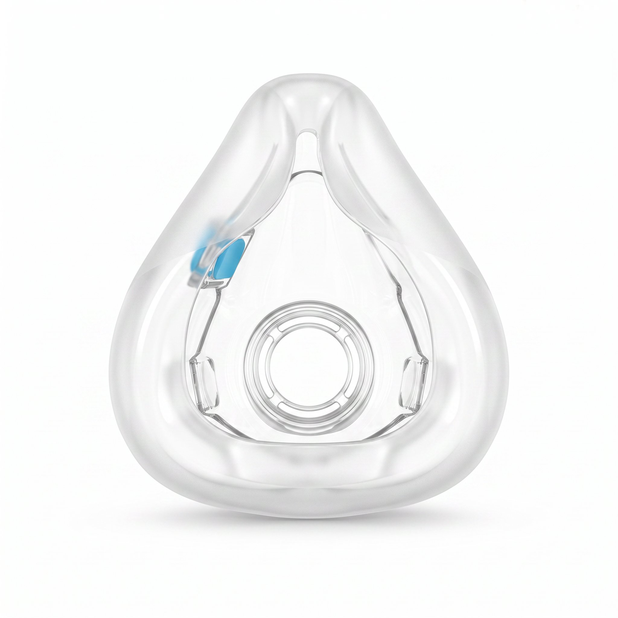 Cojín de silicona InfinitySeal de repuesto para la mascarilla ResMed AirFit F20, forma triangular