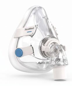 Cojín InfinitySeal montado en el marco de la mascarilla ResMed AirFit F20