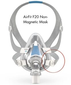 AirFit F20 No-Magnética vista frontal completa