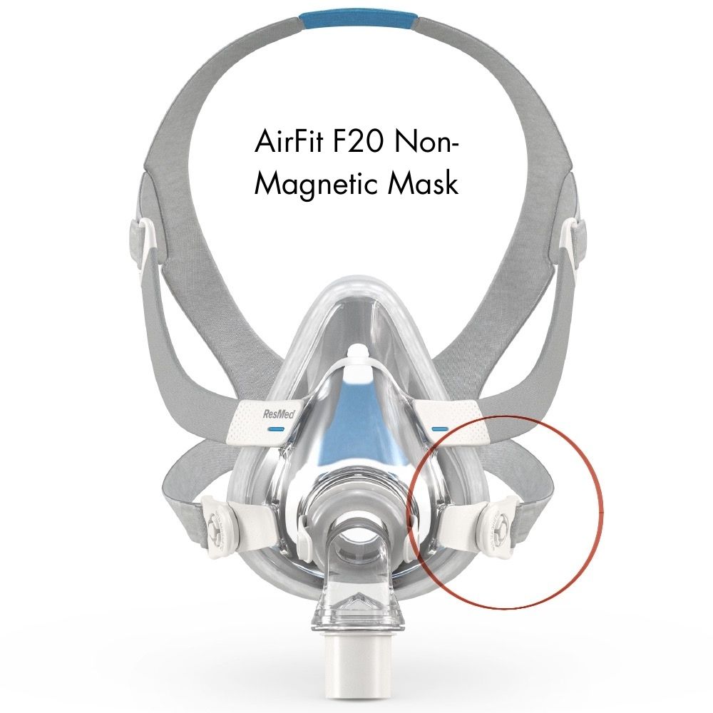 AirFit F20 No-Magnética vista frontal completa