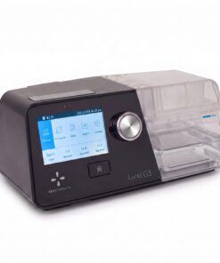 CPAP de mesa React Health Luna G3 con cámara de agua del humidificador calefaccionado