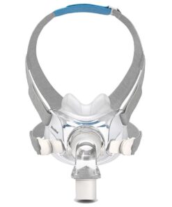 Mascarilla CPAP oronasal ResMed AirFit F30 completa con arnés, vista de frente