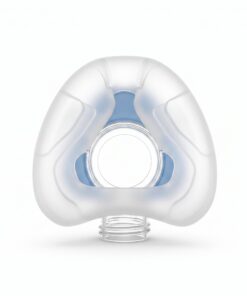 Cojín nasal de silicona InfinitySeal de la mascarilla ResMed AirFit N20 que cubre solo la nariz