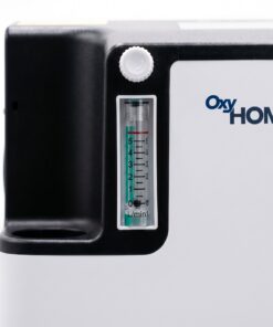 Flujómetro de balín de 0 a 5 litros por minuto con perilla de control del concentrador OxyHome 5L