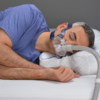 Almohada ergonómica para CPAP con recortes para la máscara