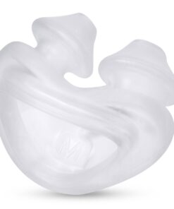 Almohadillas nasales de silicona de doble pared talla M de la mascarilla React Health Rio II, acercamiento