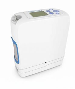 Concentrador de oxígeno portátil Inogen One Rove 6, vista tres cuartos