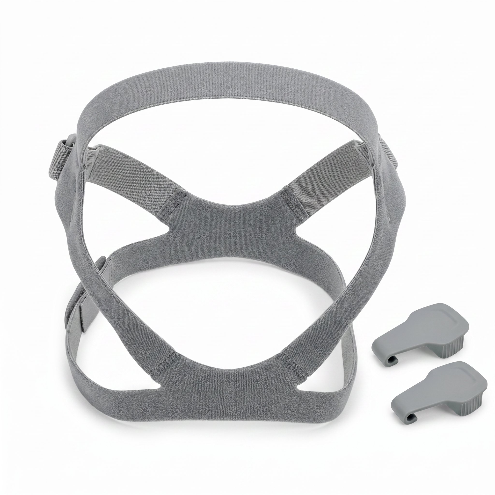 Arnés tipo corona y broches de liberación rápida de la mascarilla CPAP facial React Health Siesta original