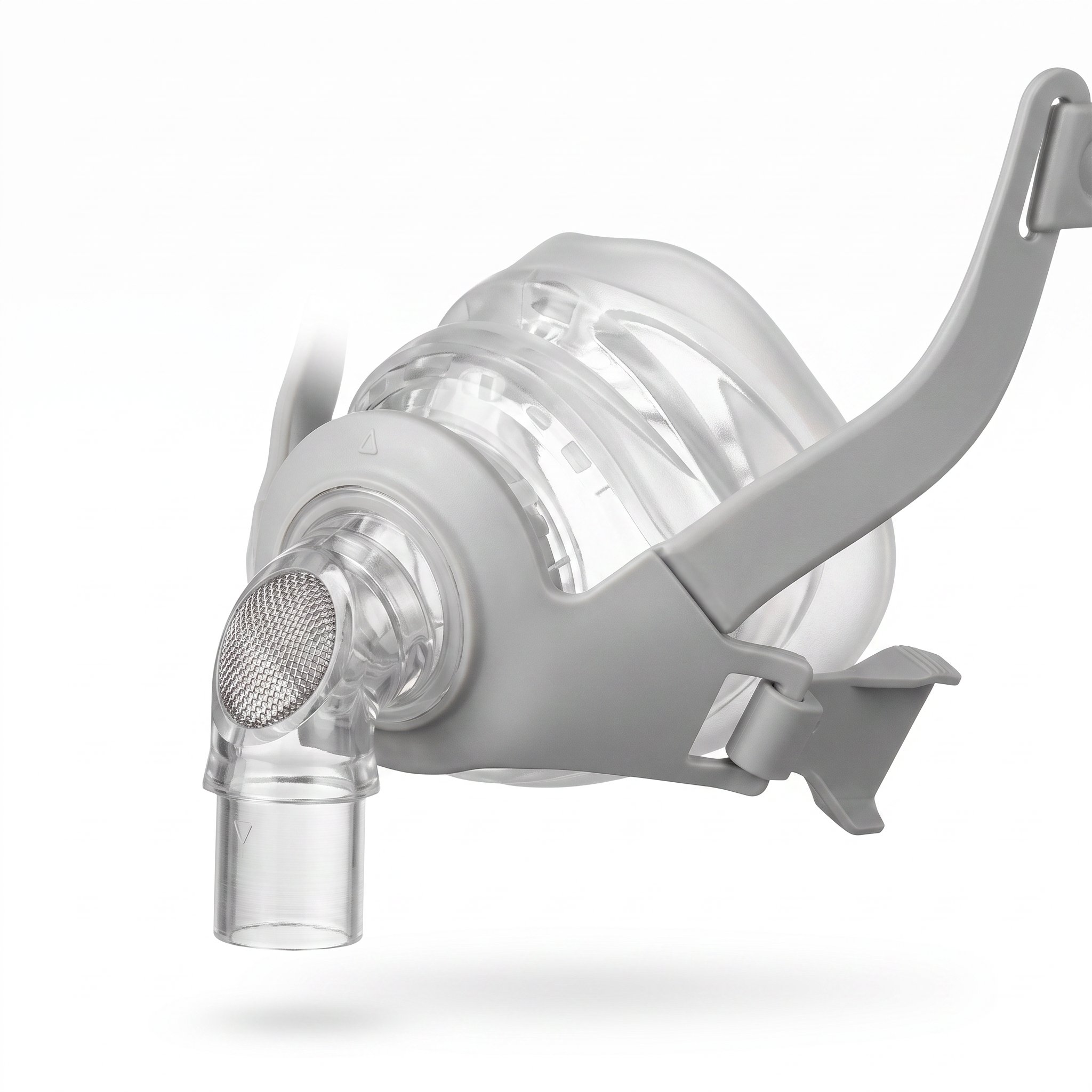 Codo giratorio de 360 grados con difusor de venteo y conector de tubo de la mascarilla nasal React Health Siesta