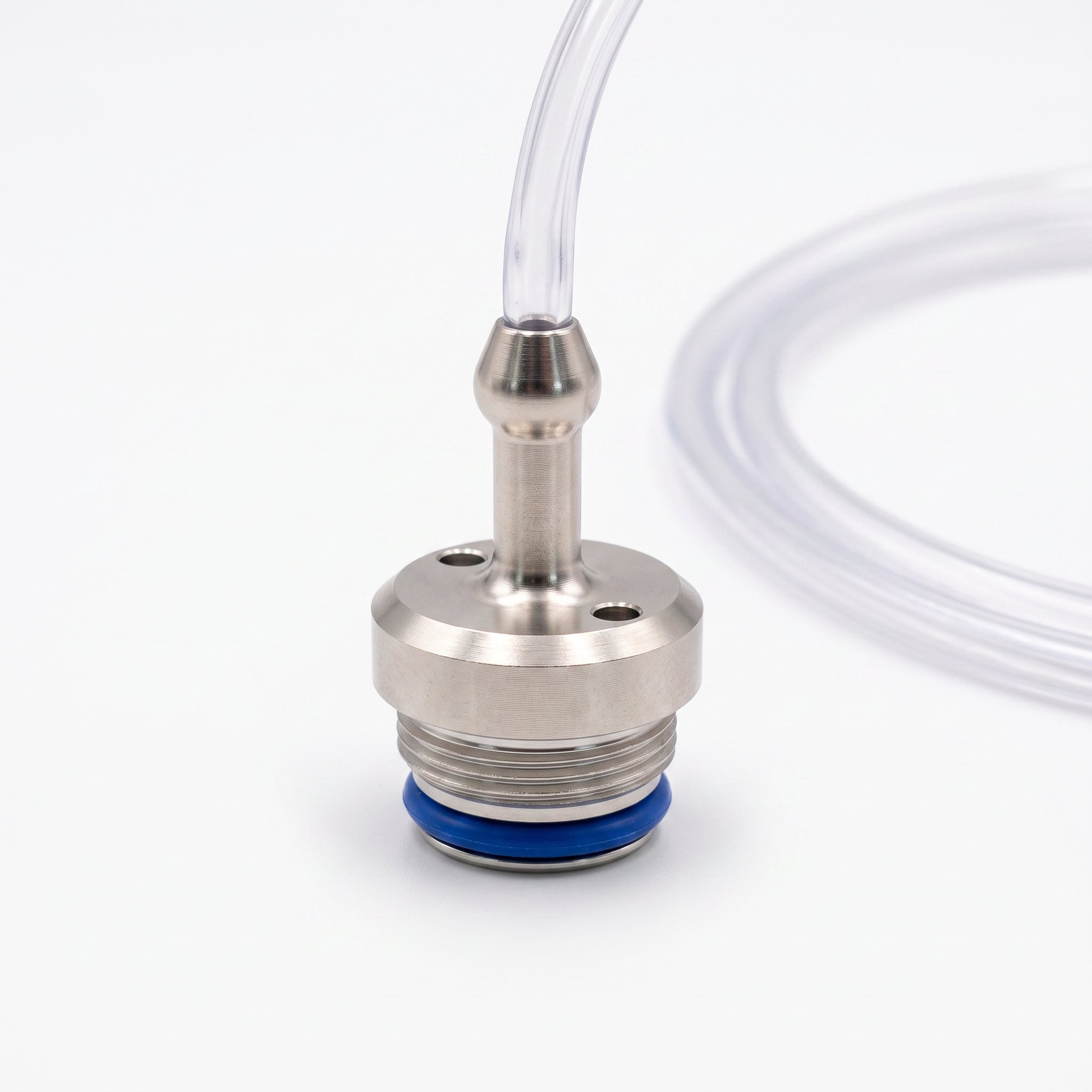 Conector de cánula SP-711 del Inogen One G4 con tubo de cánula nasal transparente conectado a la boquilla